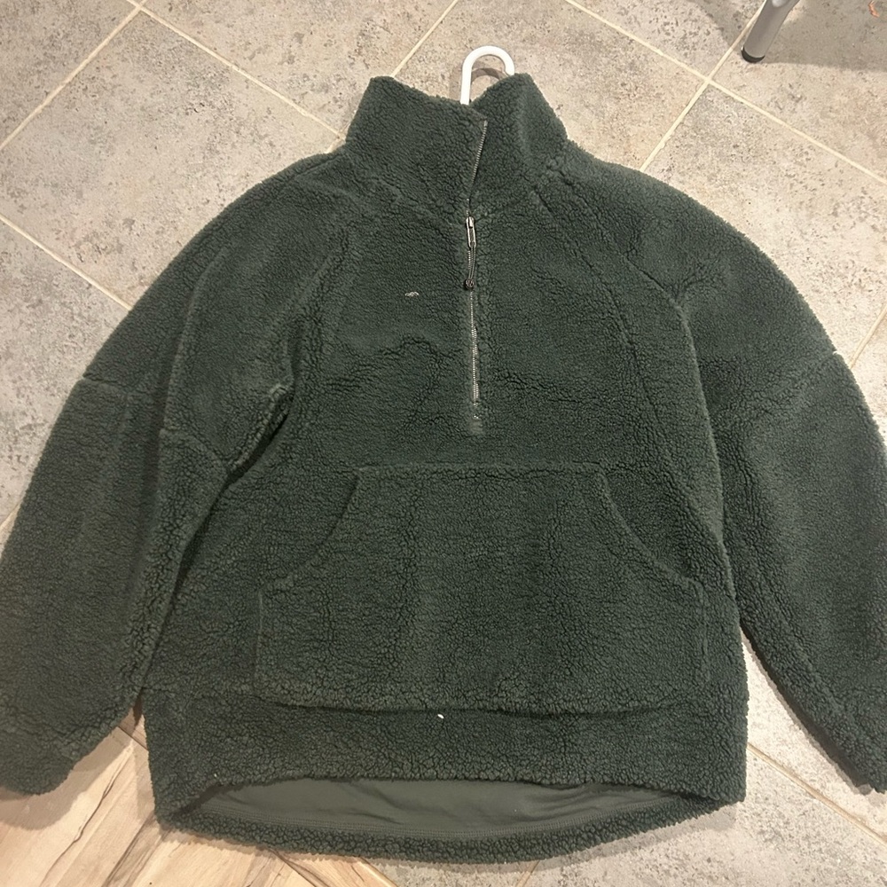lululemon athletica Green Teddy Jacket